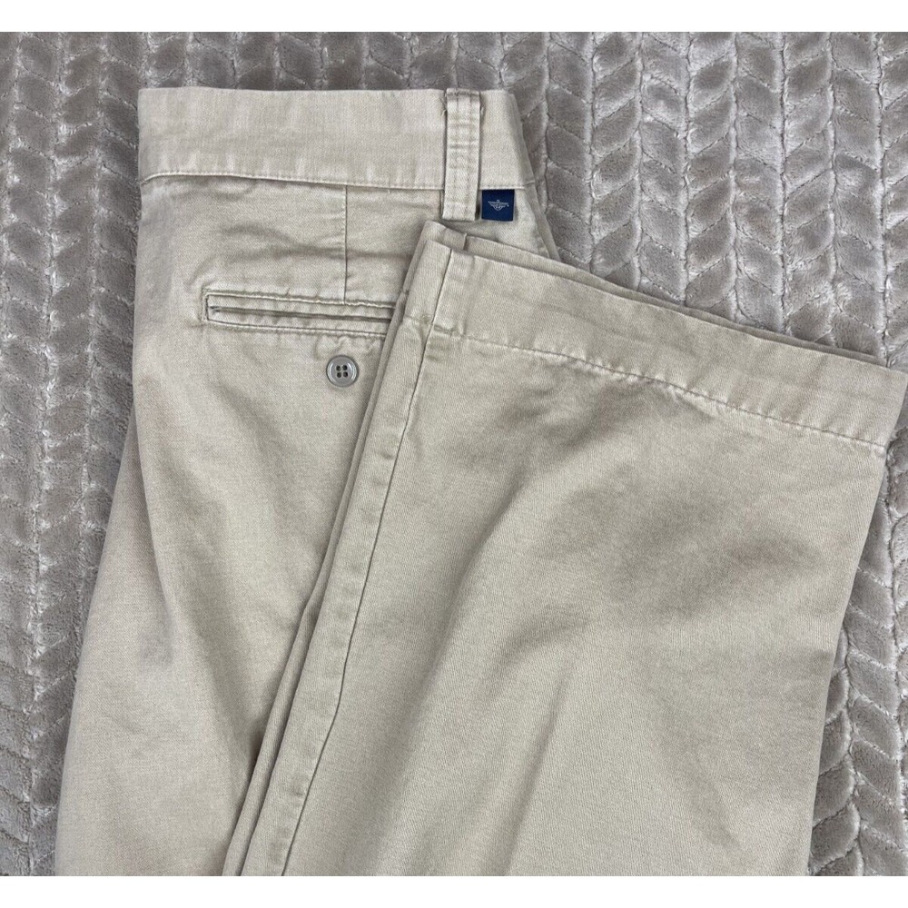 Dockers Chino Pants Mens 32x30‎ Beige Tan Stain Defender Cargo